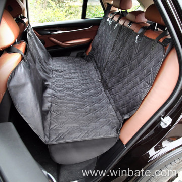 Dog Travelling Car Rear Seat Cover With Zippers